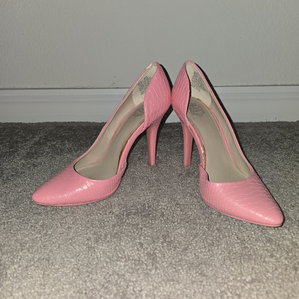 Elegant Pink High Heels